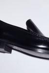 LEATHER LOAFER IN BLACK, FW23