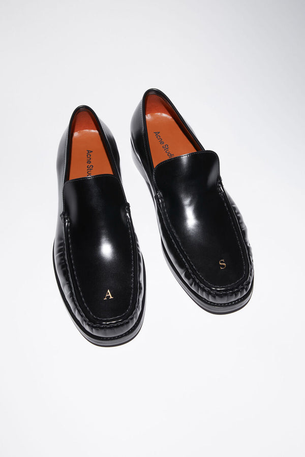 LEATHER LOAFER IN BLACK, FW23 - Zambesi Store
