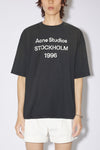 STOCKHOLM T-SHIRT IN VINTAGE BLACK, FW23