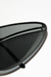 METAL FRAME SUNGLASSES IN BLACK/BLACK, FW23