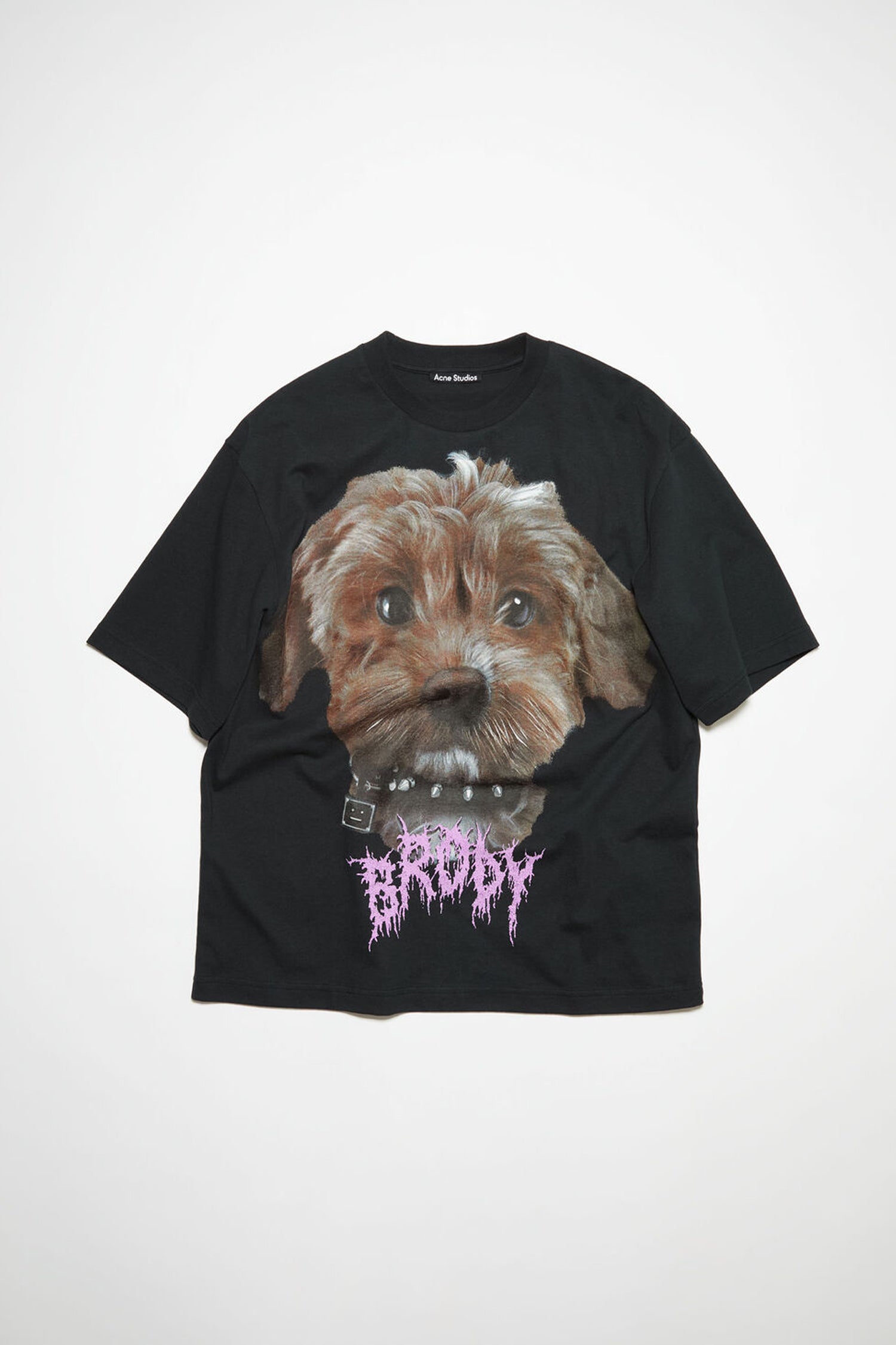 TERRIER T-SHIRT IN FADED BLACK, FW23