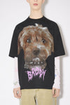 TERRIER T-SHIRT IN FADED BLACK, FW23