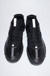 LACE-UP SNEAKERS  IN TRIPLE BLACK, S22