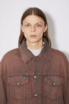 DENIM JACKET IN BLUE/RED, FW22