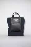 PAPERY NYLON TOTE BAG IN BLACK, FW22