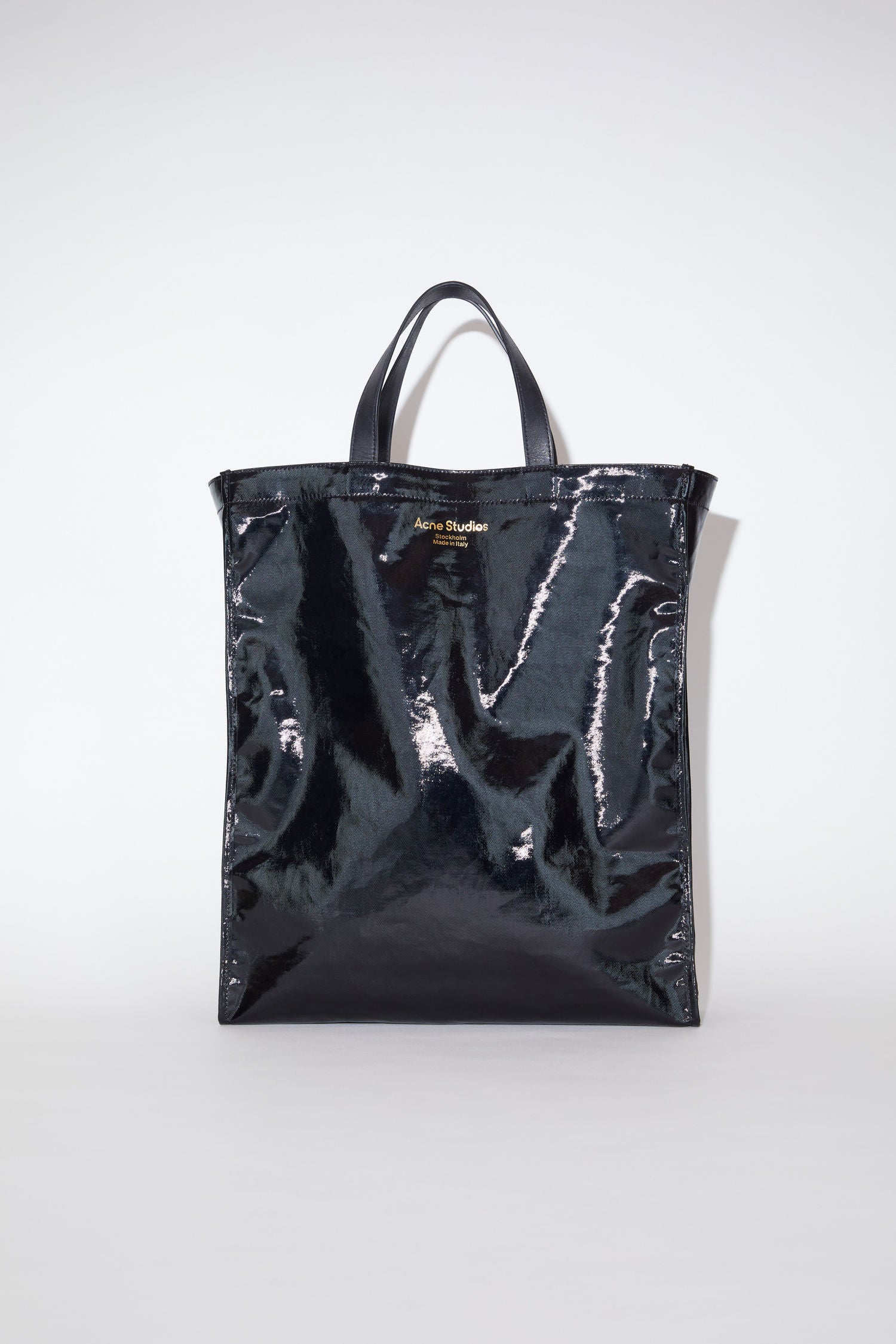 Black cheap shiny bag