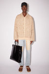 SHINY TOTE BAG IN BLACK, FW22