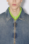 DENIM PADDED JACKET IN MID BLUE, SS23