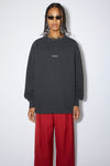 CREWNECK IN BLACK,SS23