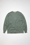 CREWNECK IN CEDAR GREEN, SS23
