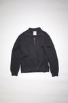 ZIPPERED SWEATER IN BLACK, SS23