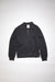 ZIPPERED SWEATER IN BLACK, SS23