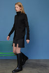 ARCH SKIRT  IN SUITBLACK, W22