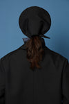 BERET HAT IN BLACKOUT, W22