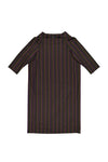 COMPOSED DRESS IN STRIPE, W22