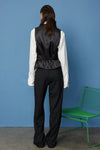 DINE-OUT TROUSER IN SUITBLACK, W22