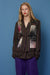 DOUBLE TROUBLE VEST IN STRIPE, W22
