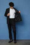FORTHRIGHT TROUSER IN BLACKSUIT, W22