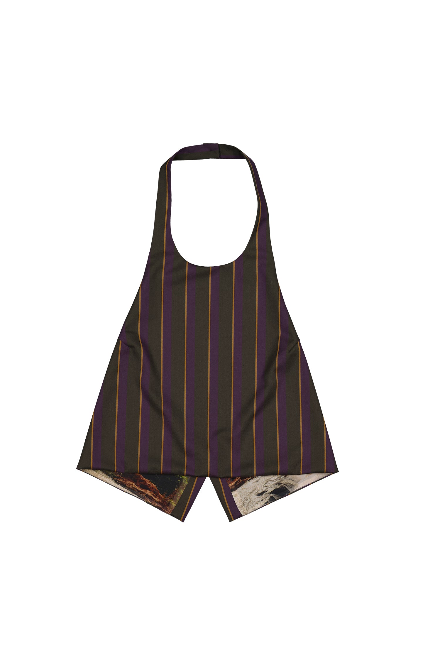 HALTER TOP IN STRIPE, W22