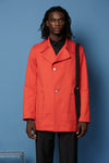 HARBOURMASTER COAT IN CORAL, W22