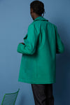 HARBOURMASTER COAT IN JADE, W22