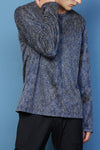 JACQUARD T  IN BLUEBERRY, W22