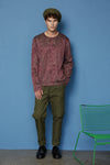 JACQUARD T IN RASPBERRY, W22