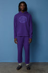 JOGGER PANT IN PURPLE, W22