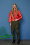PORTLAND PANT IN MOSS GREEN, W22