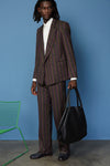 PRELIMINARY PANT IN STRIPE, W22