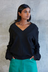 VENTURE TOP IN BRUSHBLACK, W22