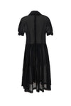 BIG NECK BOW DRESS IN BLACK, SS23