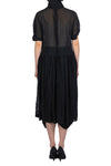 BIG NECK BOW DRESS IN BLACK, SS23