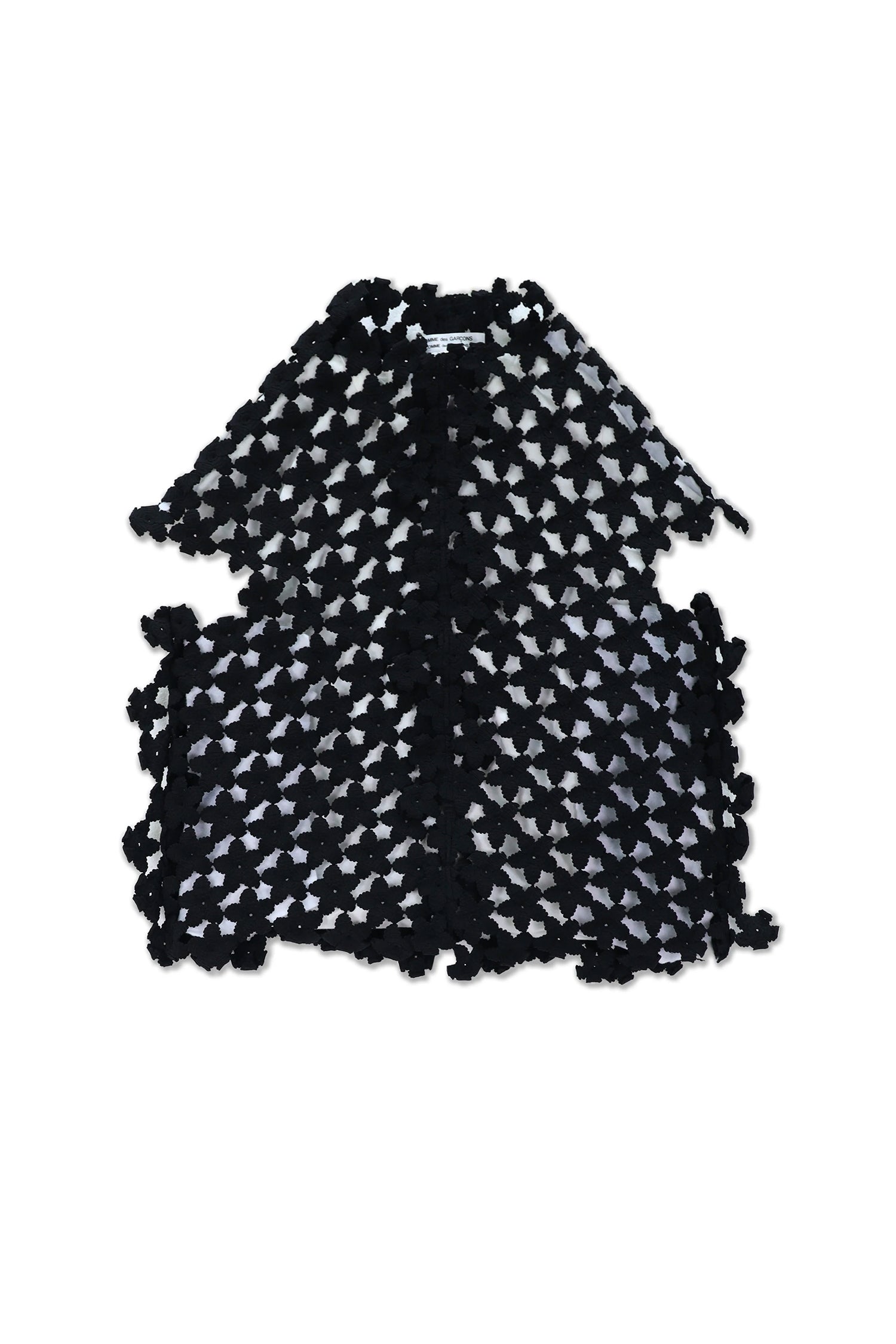 PETAL T SHIRT IN BLACK, SS23