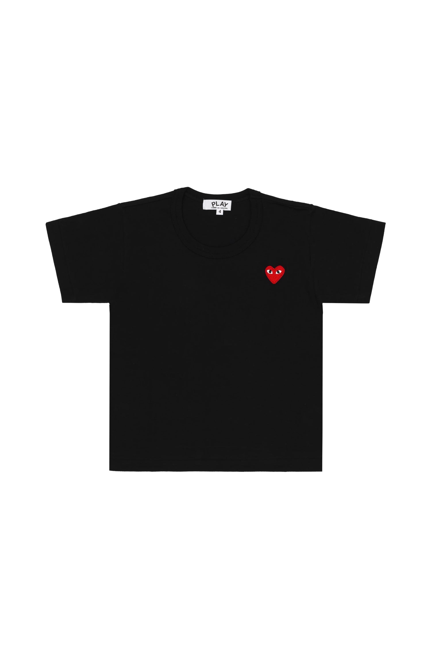 PLAY KIDS RED HEART IN BLACK, FW22