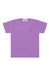 WOMENS SMALL RED HEART T-SHIRT IN PURPLE, FW22