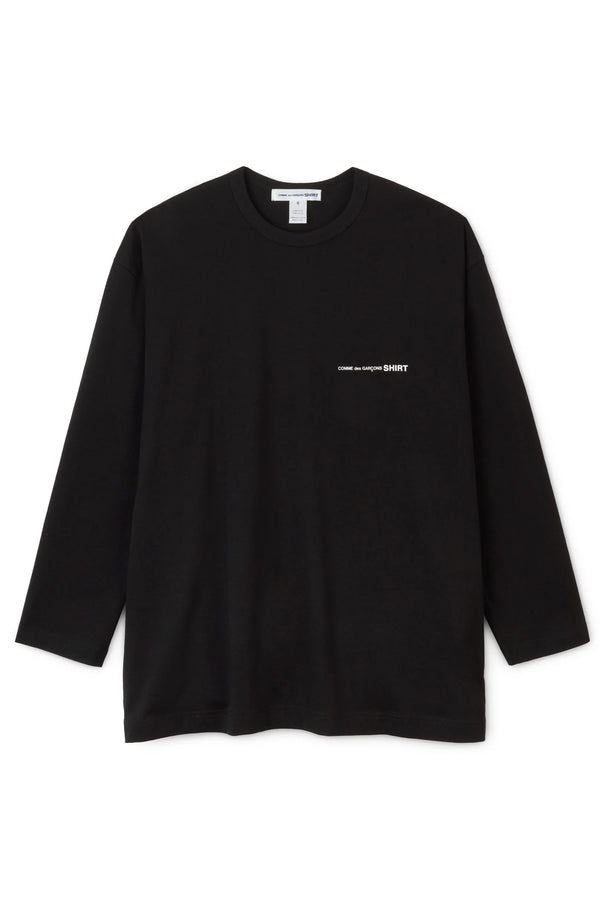 沸騰ブラドン コム デ S22/1 B031 FI シャツ Black 22ss ギャルソン
