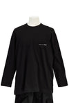 CdG L/S T SHIRT IN BLACK, S22