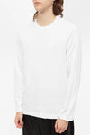 LONG SLEEVE FOREVER T-SHIRT IN WHITE, FW22