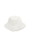 BOILED BUCKET HAT IN WHITE
