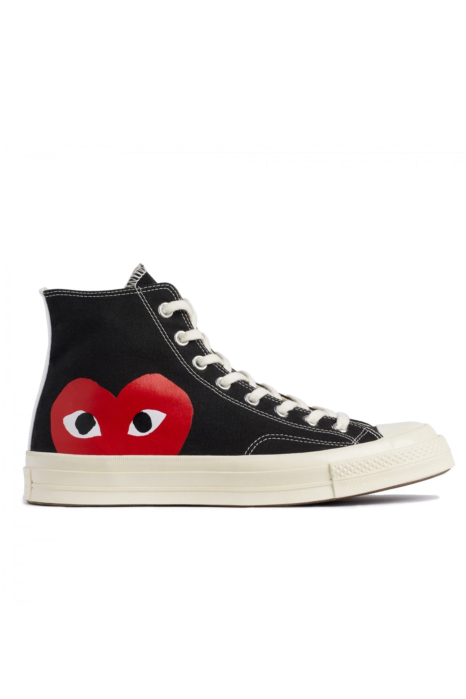 BIG HEART HI TOP SNEAKER BLACK