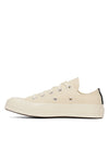 BIG HEART LOW TOP SNEAKER IN BEIGE