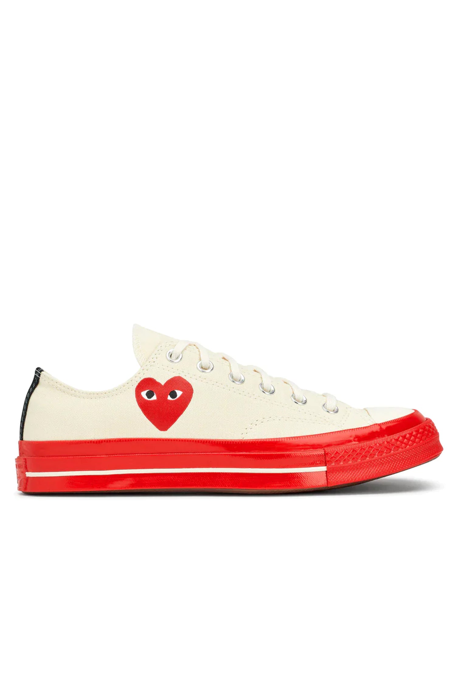 LOW TOP RED SOLE SNEAKER IN WHITE, FW22