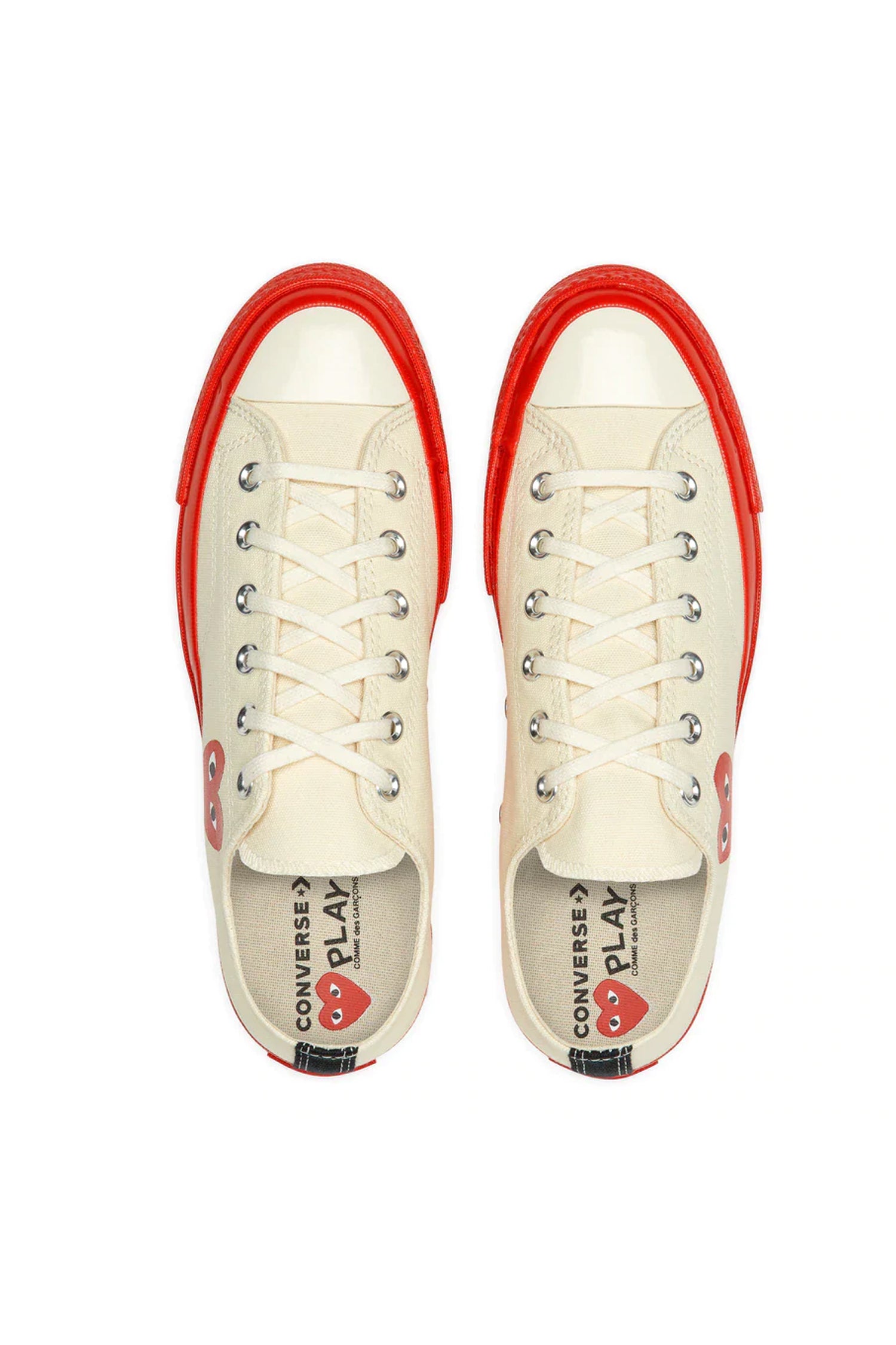 LOW TOP RED SOLE SNEAKER IN WHITE FW22 Zambesi Store