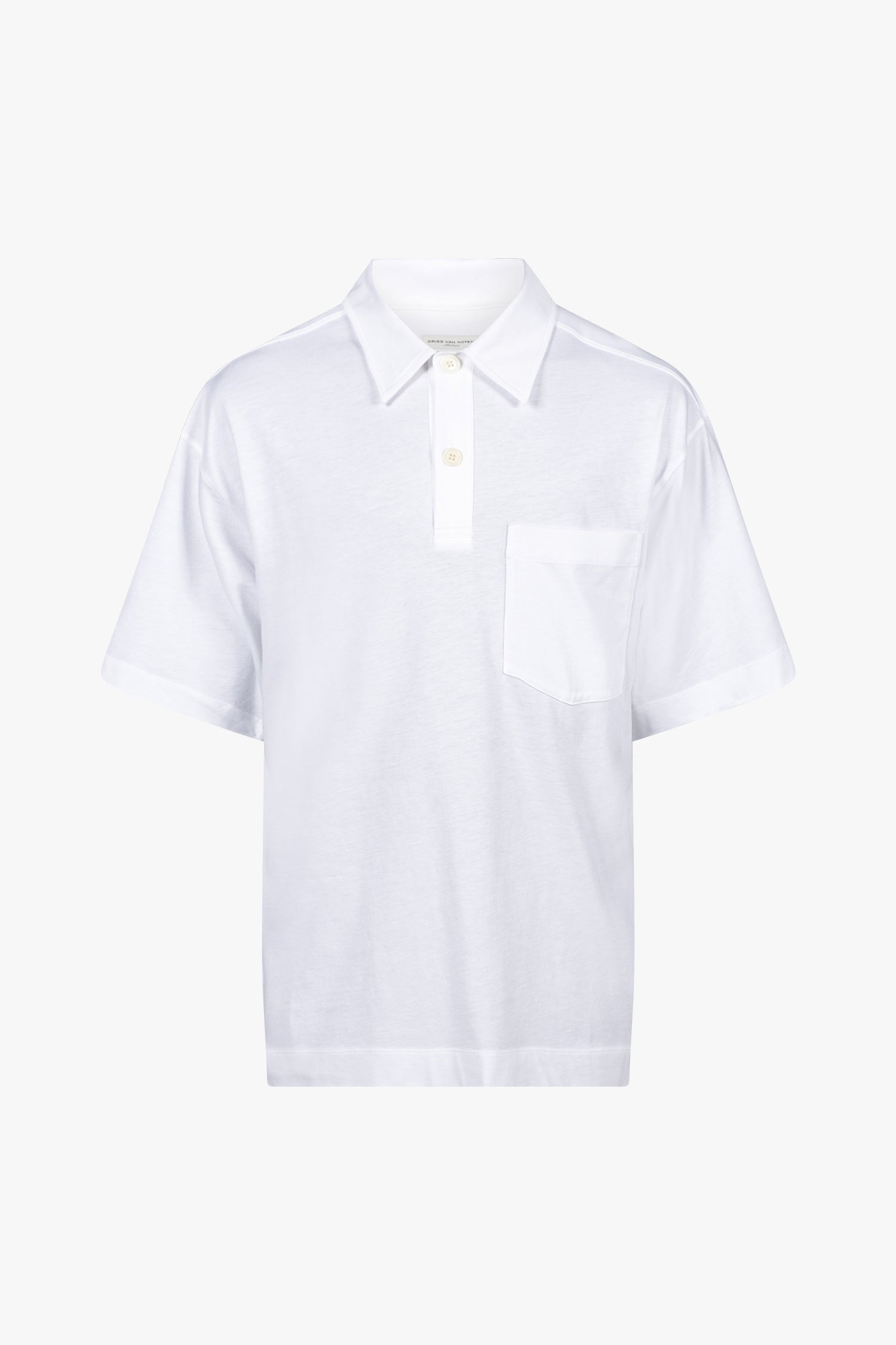 HELER POLO IN WHITE, AW22-23