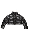 CROPPED PFD V2 PUFFER IN GUNMETAL