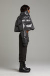 CROPPED PFD V2 PUFFER IN GUNMETAL