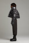 CROPPED PFD V2 PUFFER IN GUNMETAL