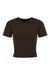 MICRO TEE IN BRUNETTE