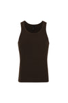 RIB TANK IN BRUNETTE